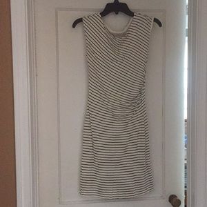 💙Ann Taylor black and cream dress